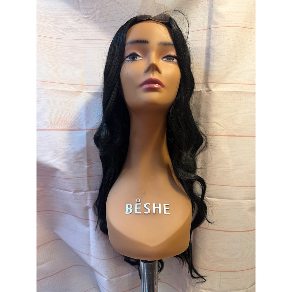 1B wavy synthetic wig